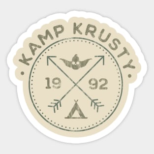 Kamp Krusty Sticker